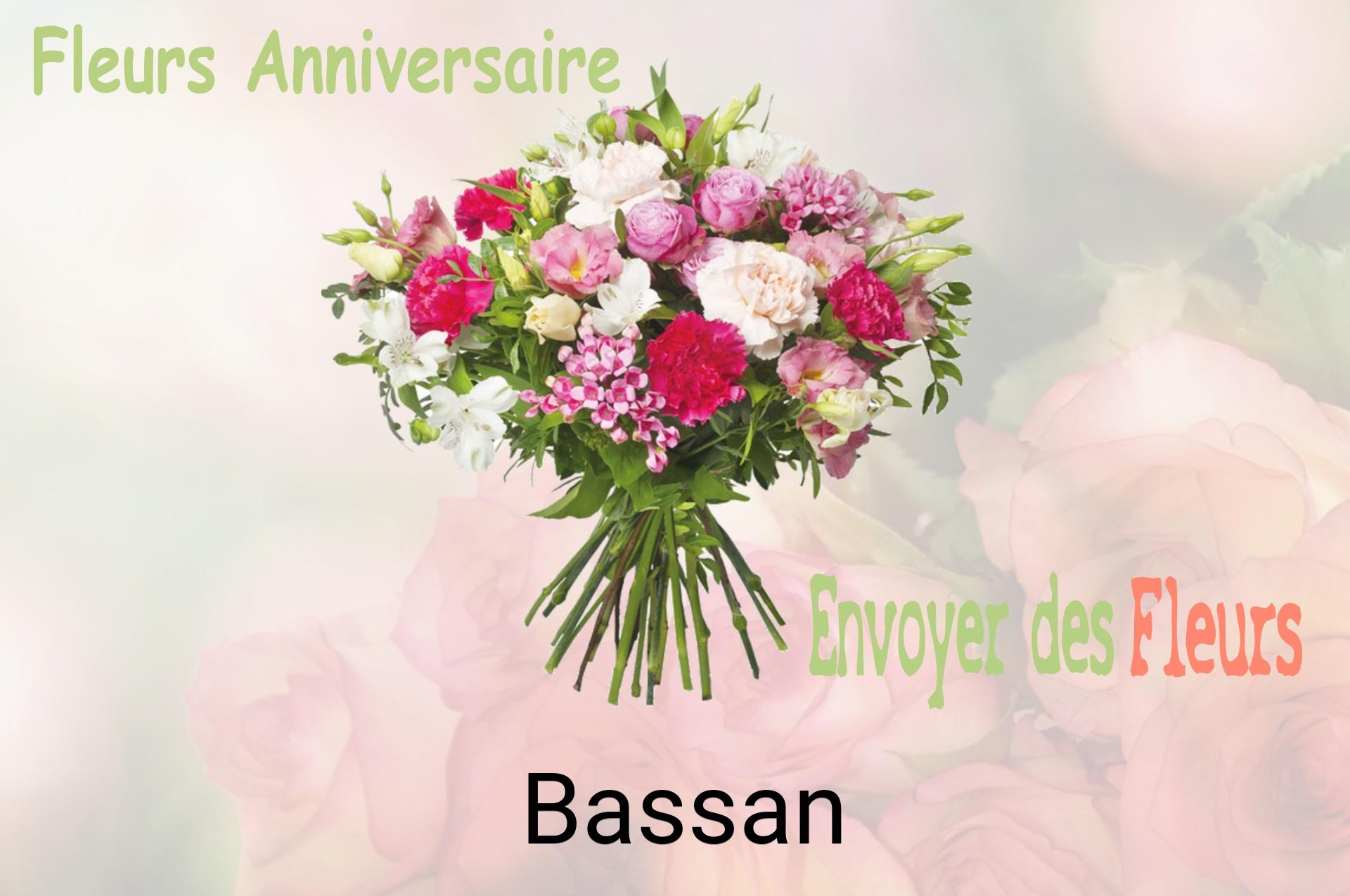 Bouquet de fleurs d’anniversaire livré à Bassan
