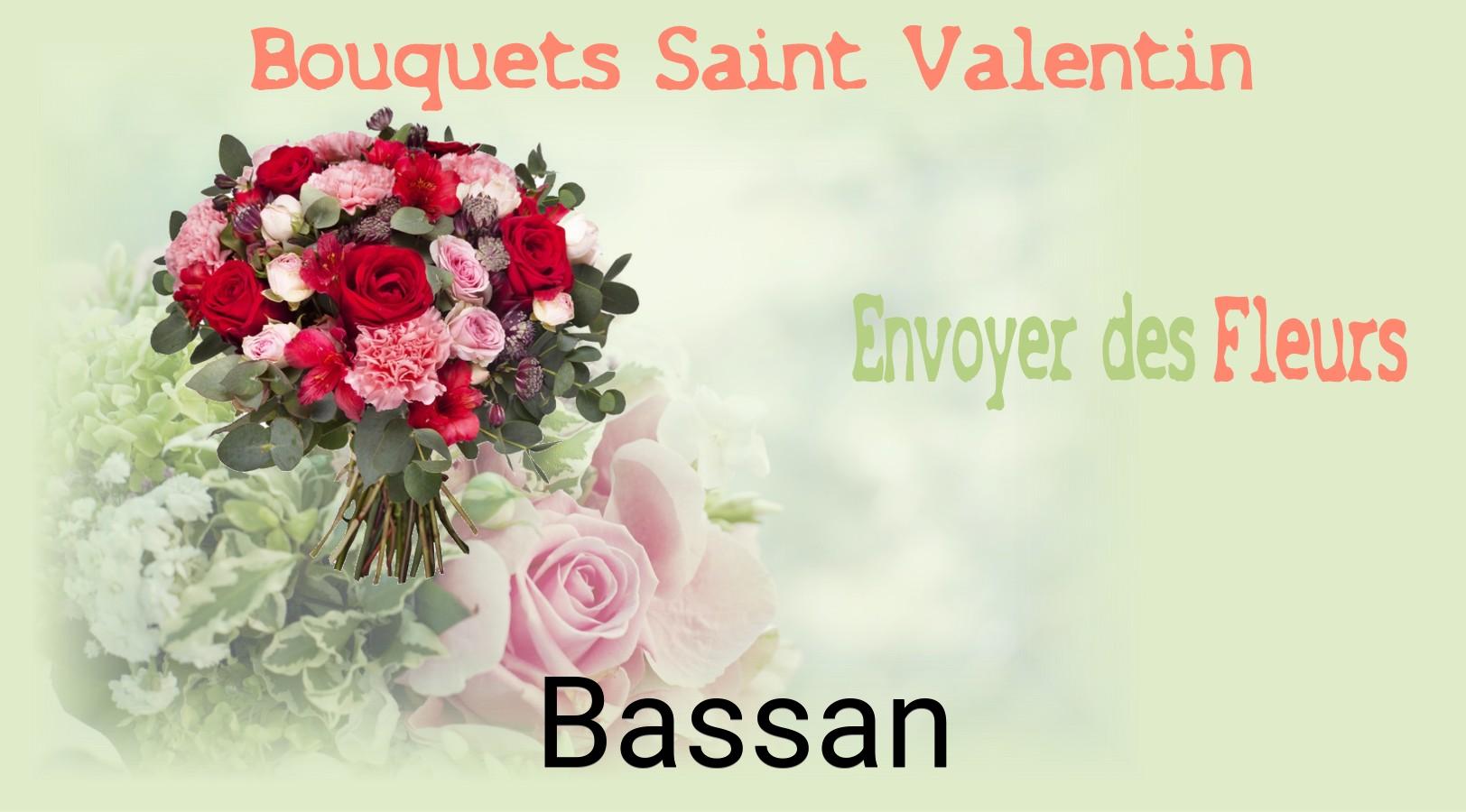 Roses de Saint-Valentin livrées à Bassan